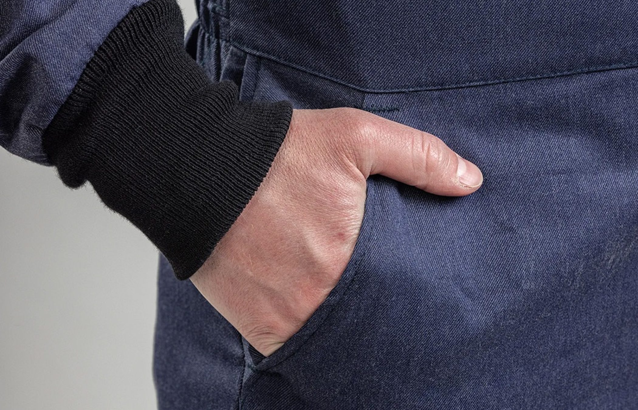 COVERALL: Convenient 6 Pocket Style w/ Side Pass Through Access