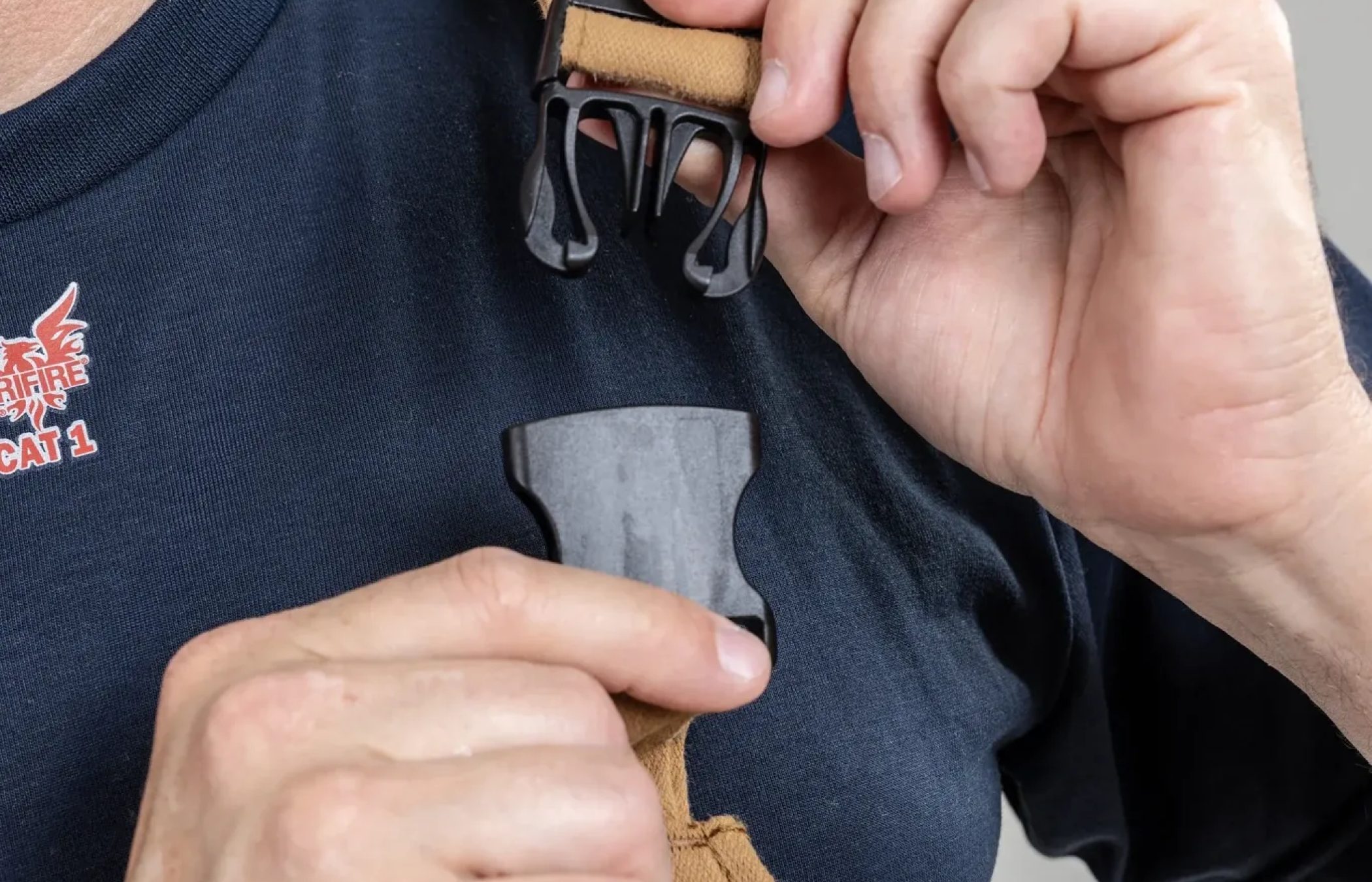 Quick Disconnect and Easy Adjustable Shoulder Straps for Quick Entry
