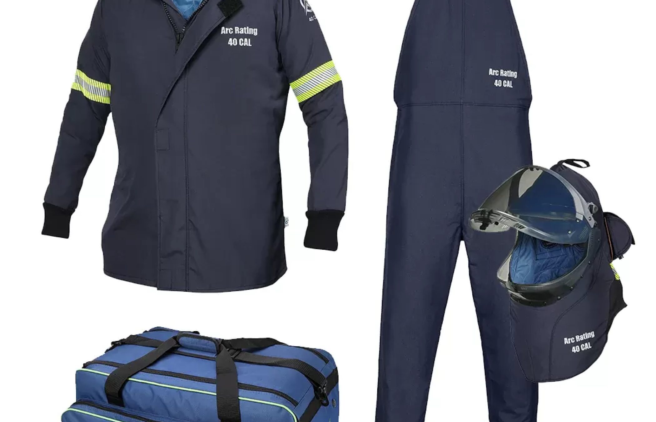 ENESPRO AIRLITE 40 CAL Arc Flash Kit w/ Vented Lift Front Hood and Dual Rear Fans