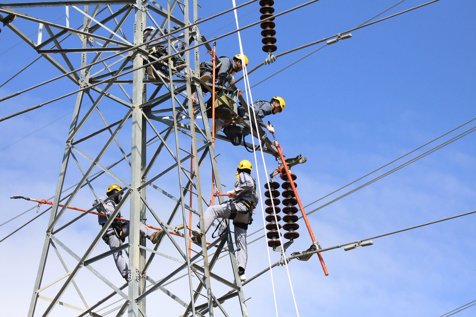 Work on high voltage