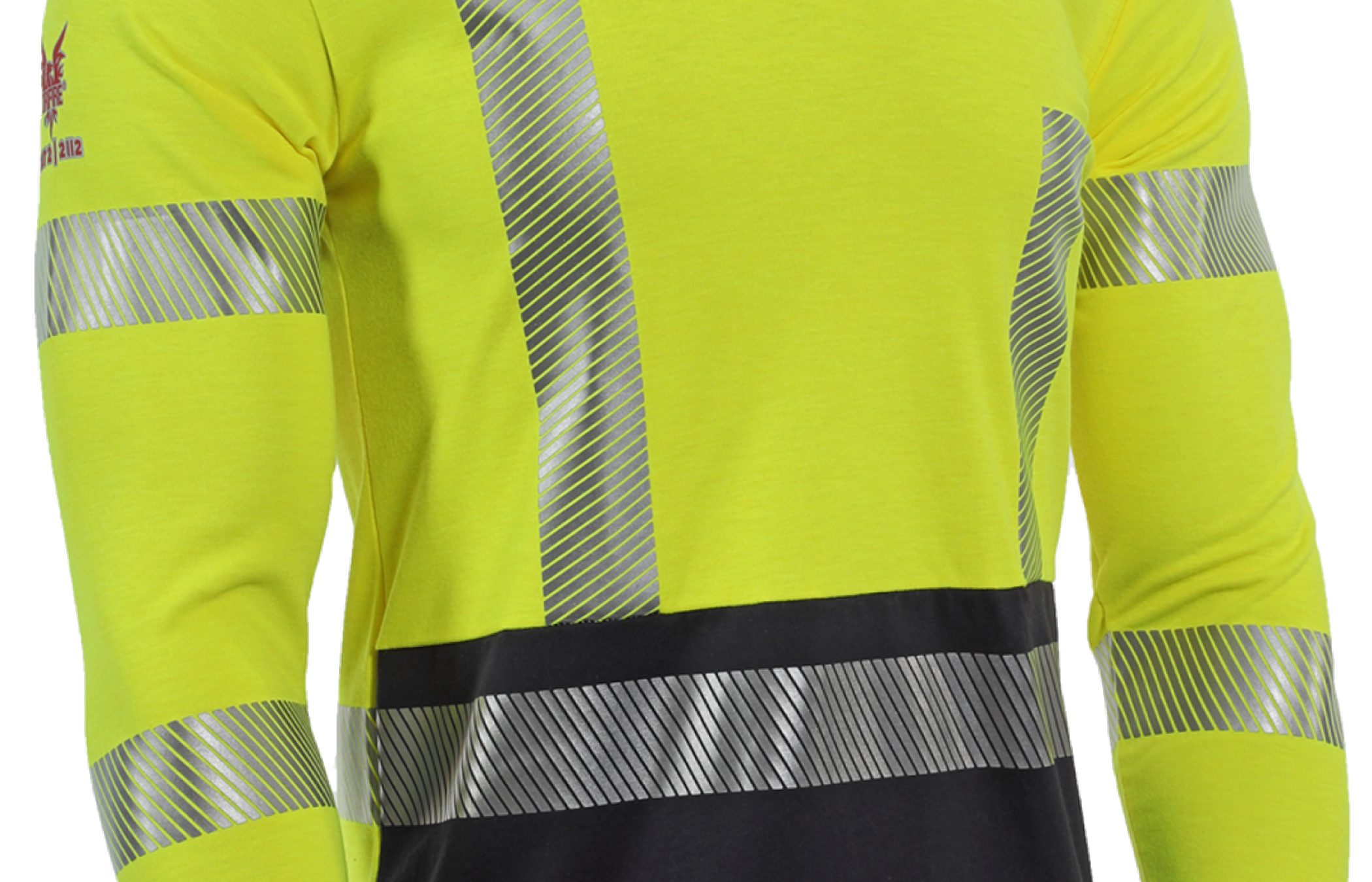DRIFIRE® FR/AR Hi Vis Dual Hazard Long Sleeve Hybrid T-Shirt Class 3 | CAT 2