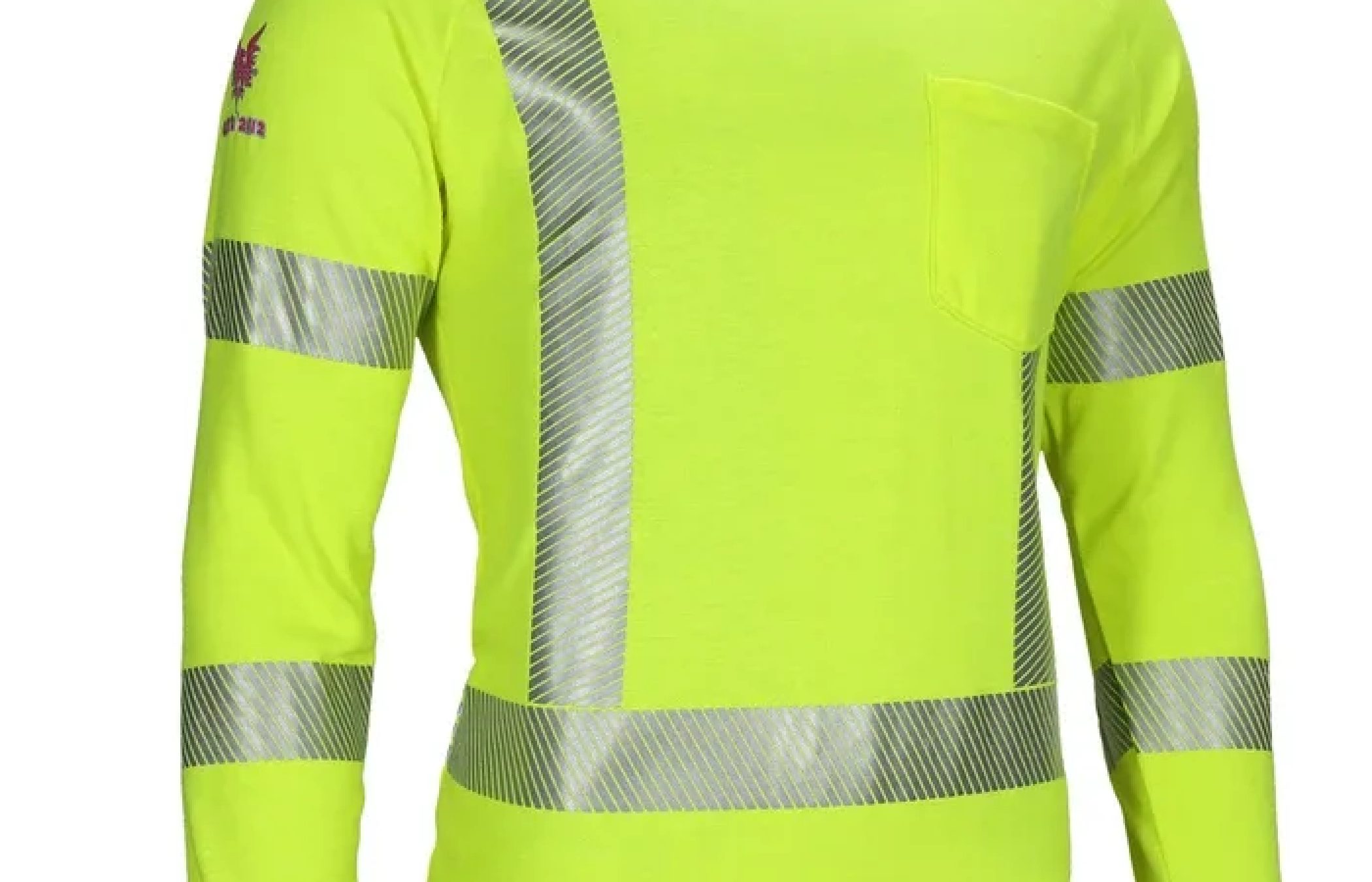 DRIFIRE® FR/AR Long Sleeve Helix Knit Hi Vis T-Shirt Class 3 Front