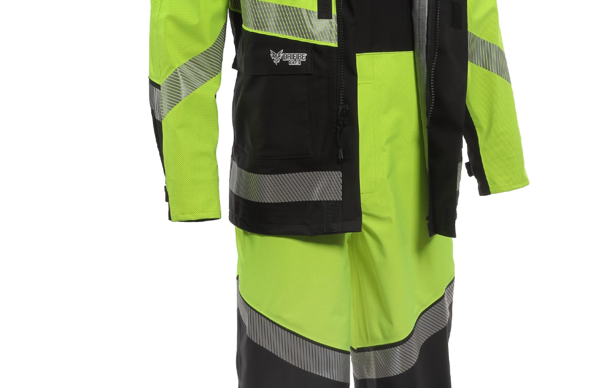 System: Jacket and Bib Overall Front Open