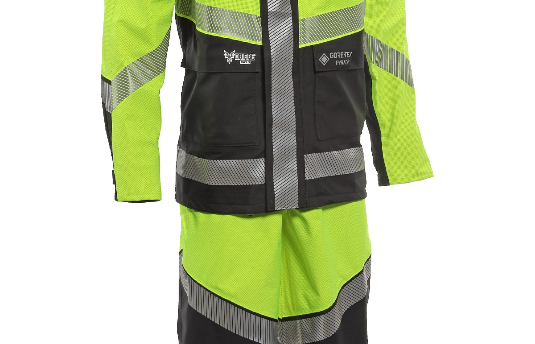 System: Jacket and Bib Overall Front Closed