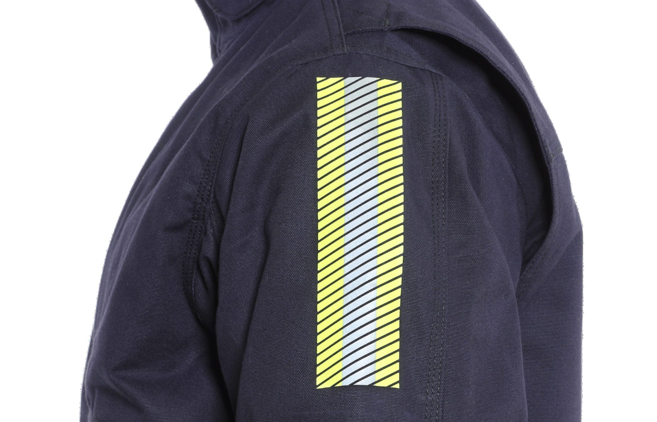 DRIFIRE® FR/AR Insulated Jacket Navy Optional 3M™ Scotchlite™ Reflective Trim Down Top of Arms