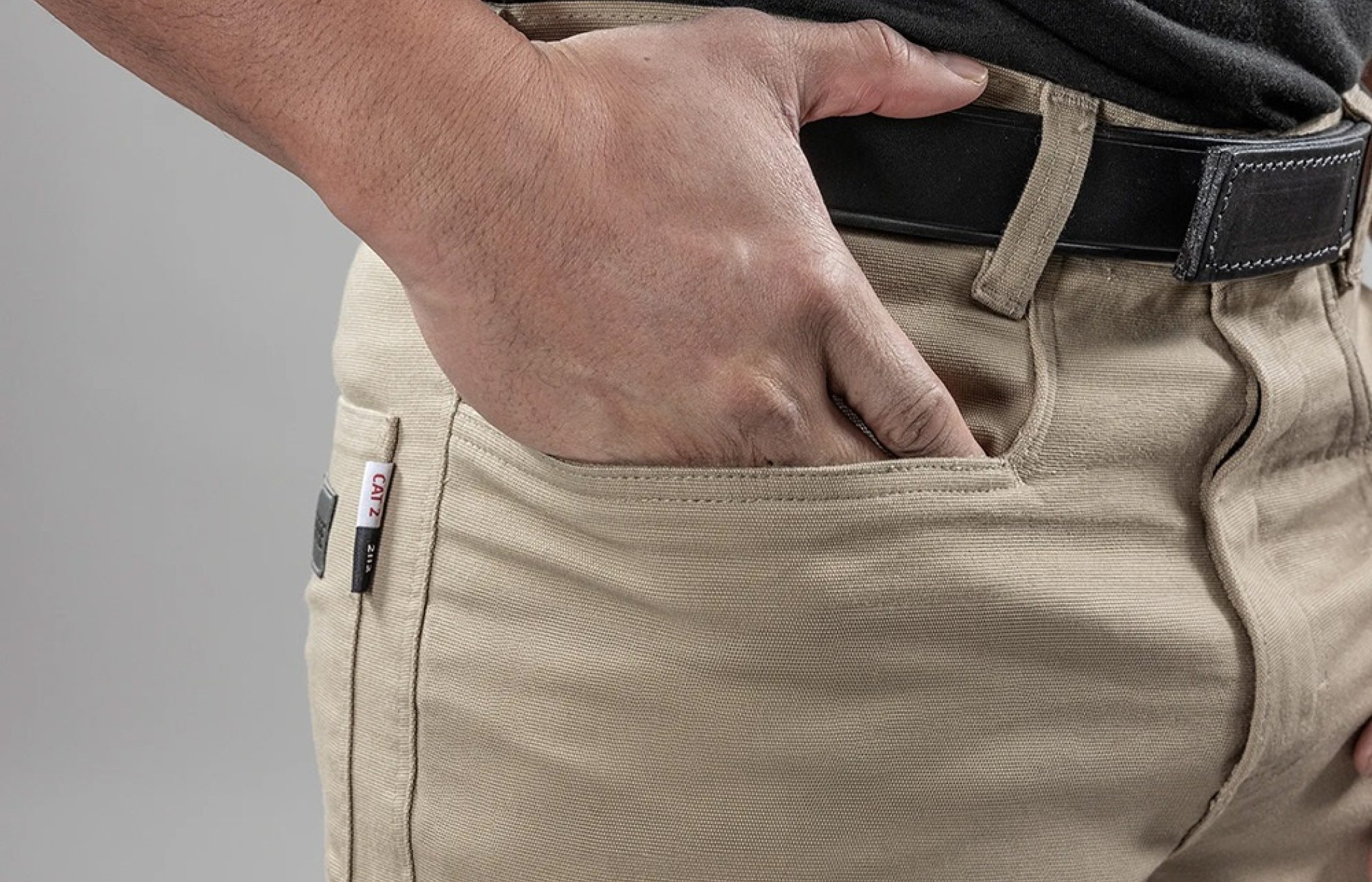 Equipped With Two Deep, Front-Squared Pockets