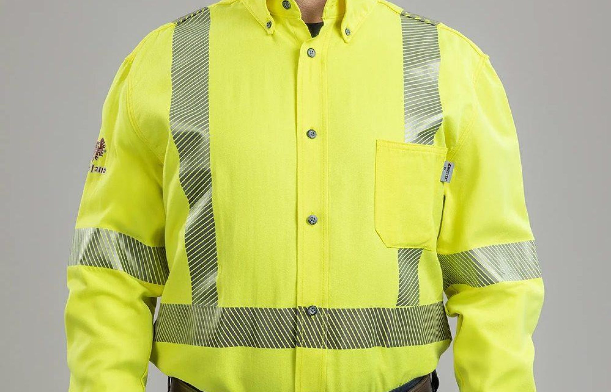 DRIFIRE® FR/AR Hi Vis Work Shirt Class 3 w/ 3M™ Scotchlite™ Reflective Comfort Trim