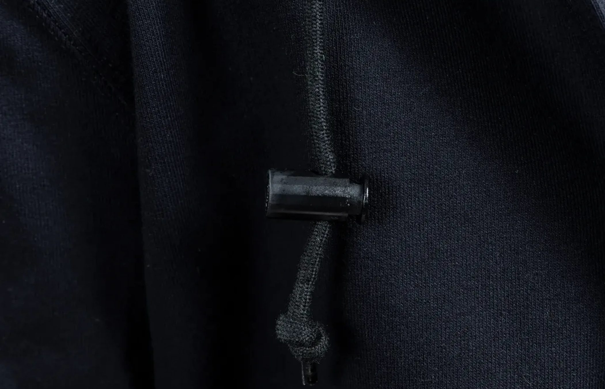 Cord Locks Keep Hood Cinched And In Place
