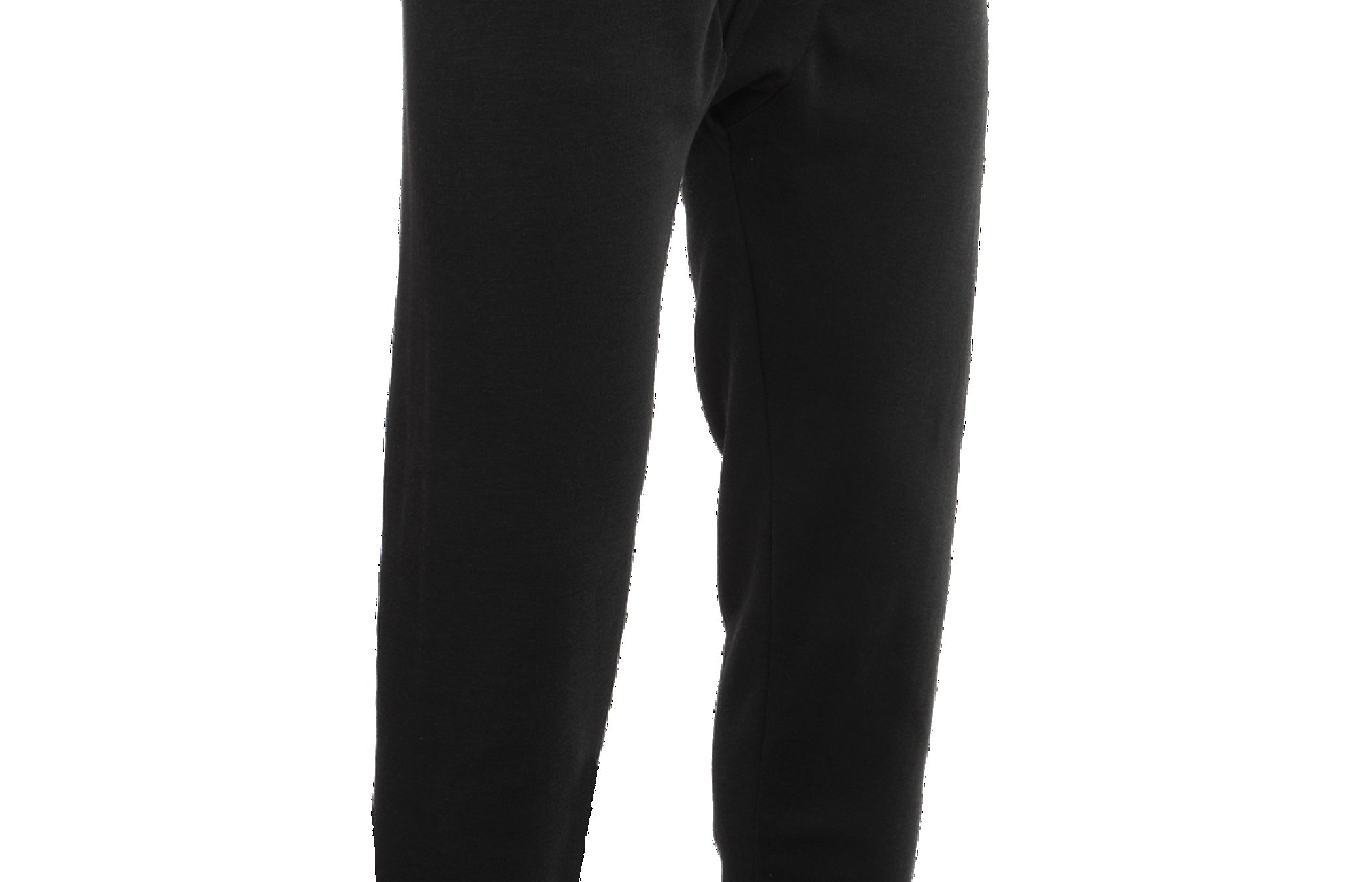 Pant: Rib Knit Cuff Bottoms, Covered Front Fly