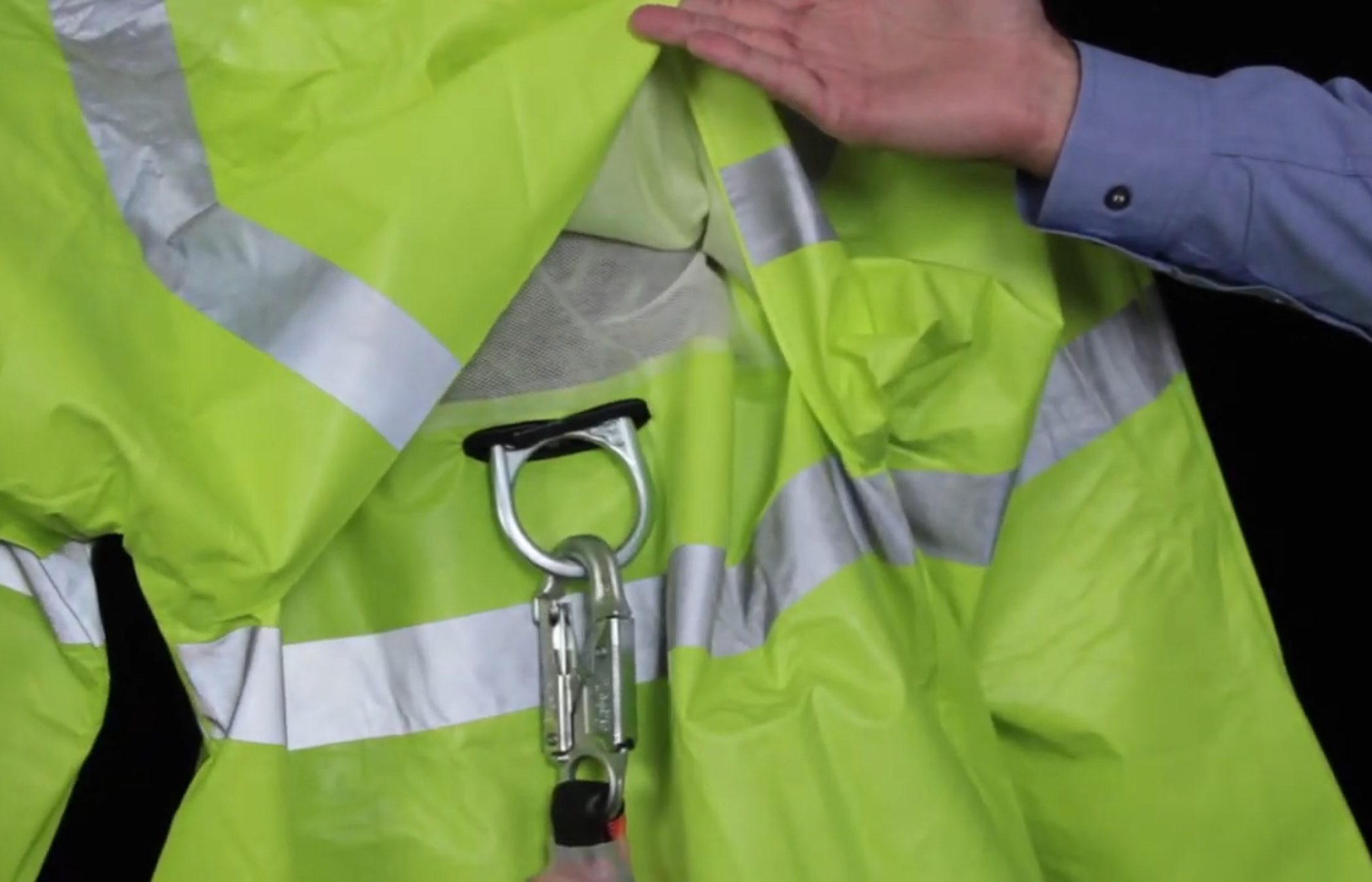 Nomex® Mesh Ventilation and Fall Protection Access