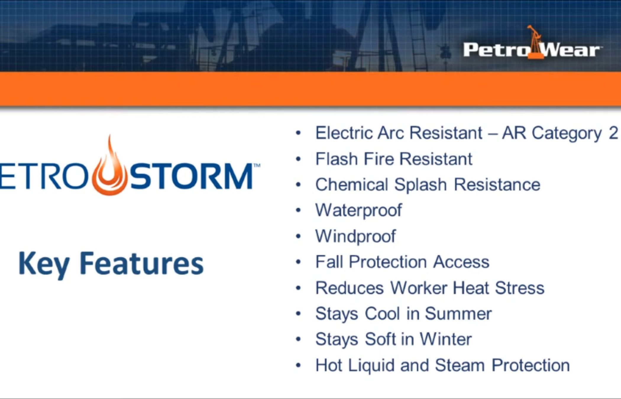 PetroStorm™ Provides Multi-Industry, Multi-Hazard, High-Performance Protection