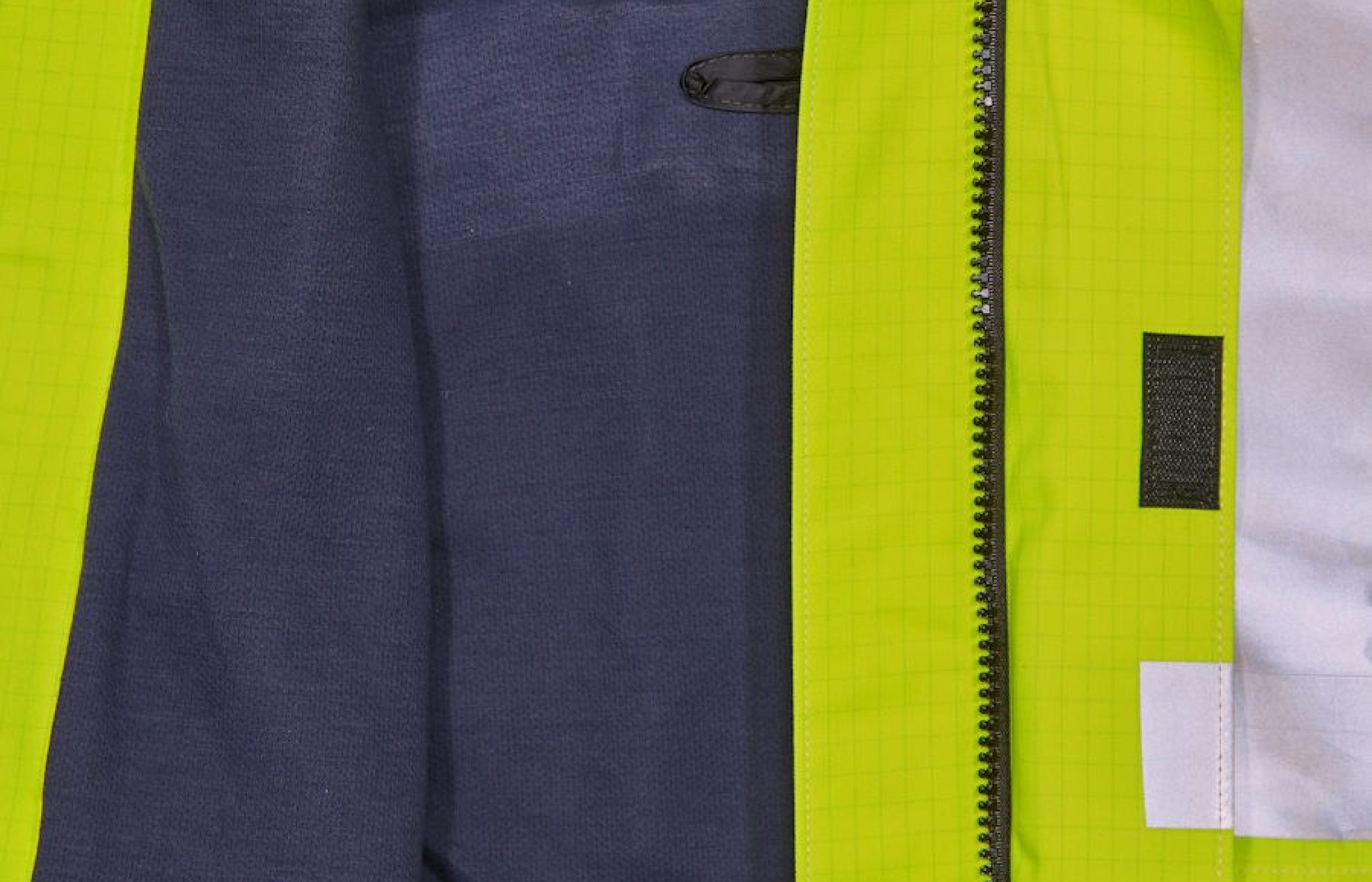 Non-Conductive Zipper Front Opening / Velcro™ Tab Closures
