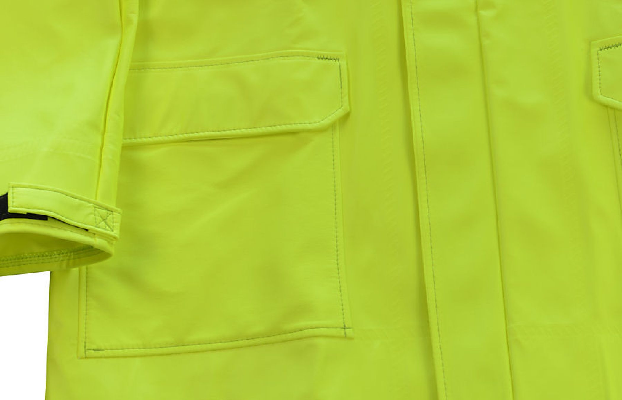 Jacket/Coat Front Pockets w/ Velcro® Tab Closures
