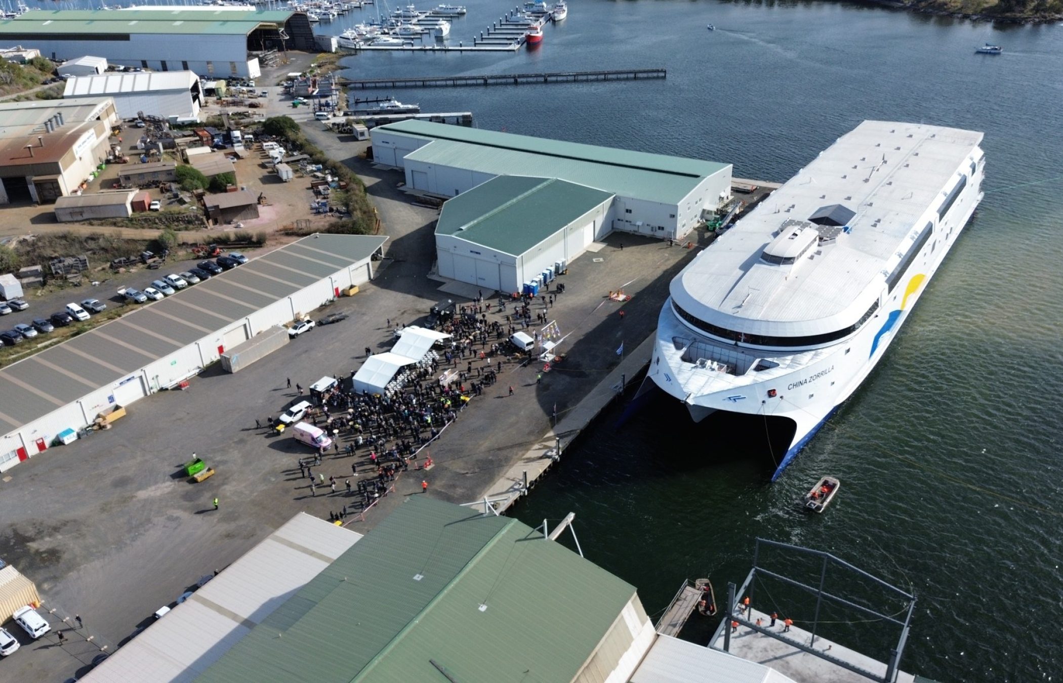 Incat Hull 096 Official Launch 3